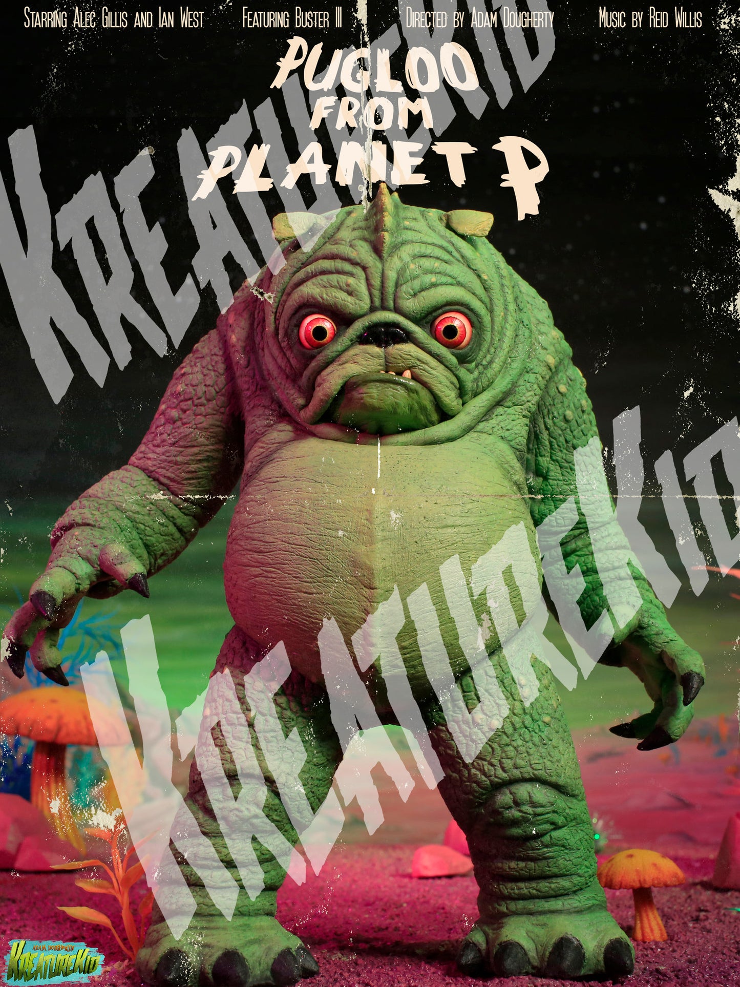 Pugloo from Planet P Poster