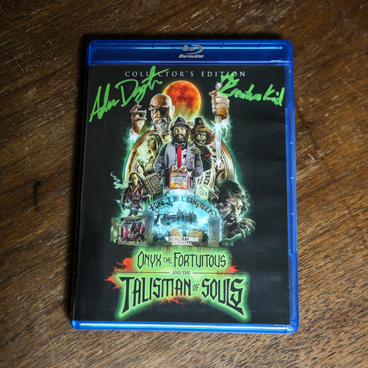 SIGNED Onyx The Fortuitous and the Talisman of Souls Blu-Ray